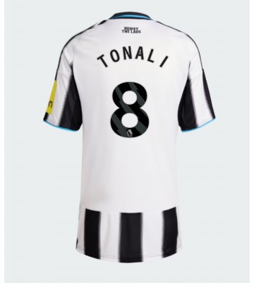 Newcastle United Sandro Tonali #8 Hemmatröja Kvinnor 2025-26 Kortärmad